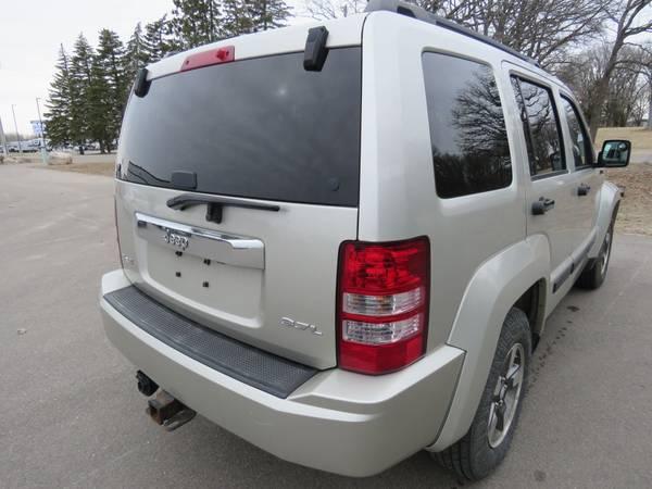 2008 JEEP LIBERTY SPORT;VERY LOW MILES;4X4 & LOADED;LIKE NEW TIRES !