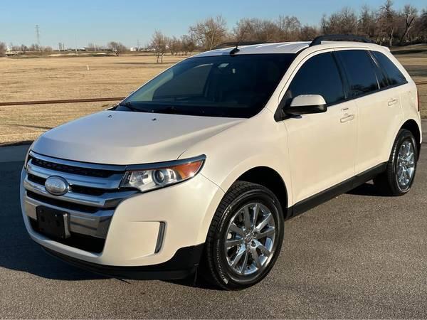 2014 Ford Edge One Owner Clean Suv Leather Back Up Cam Navi Wheels
